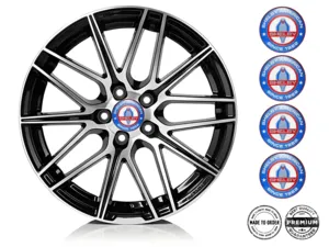 Shelby Felgendekor Stil Premium-Dome-Ausgabe